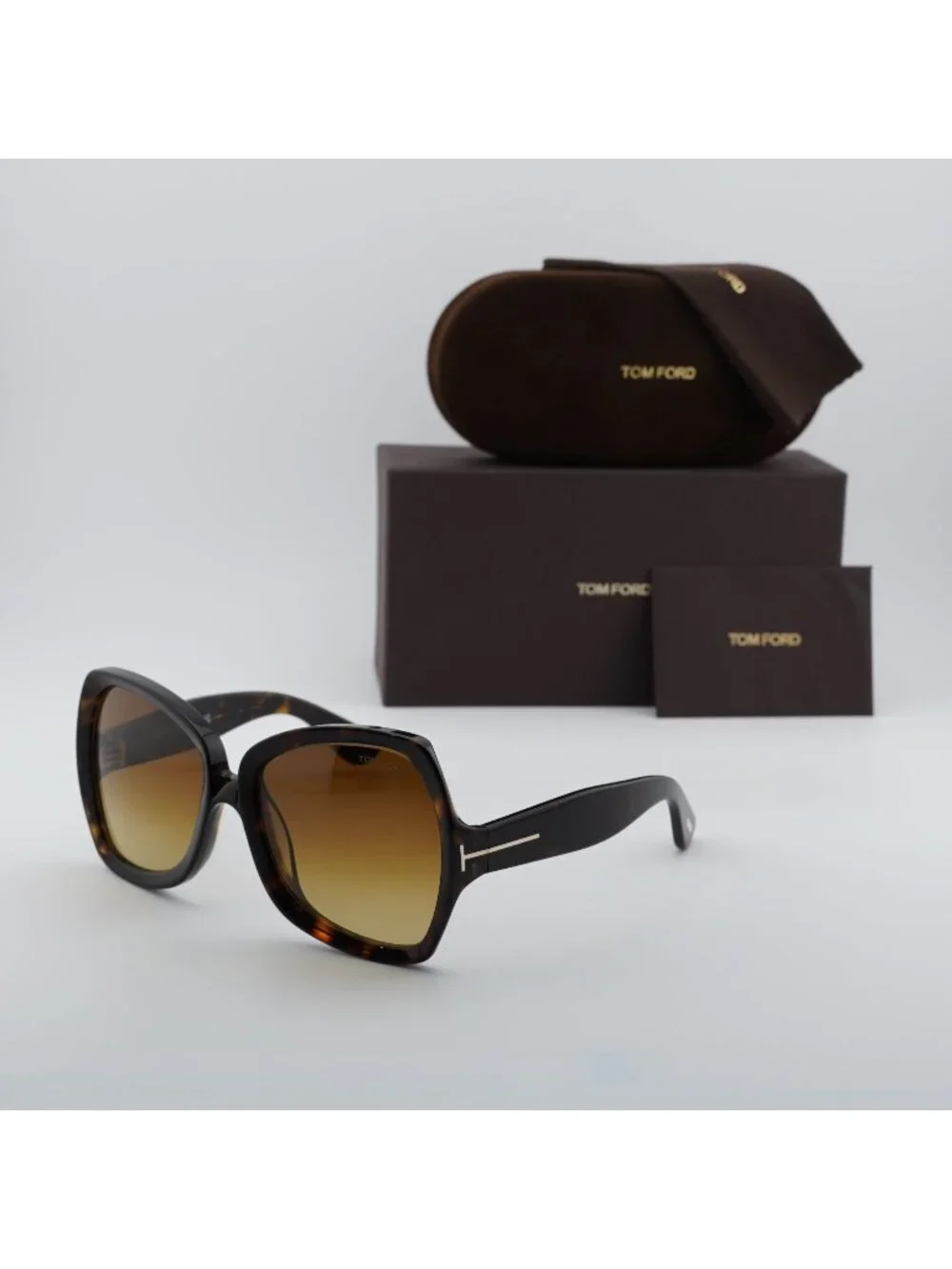 Tom Ford Jerry FT1222 52F Butterfly Sunglasses – Havana / Brown